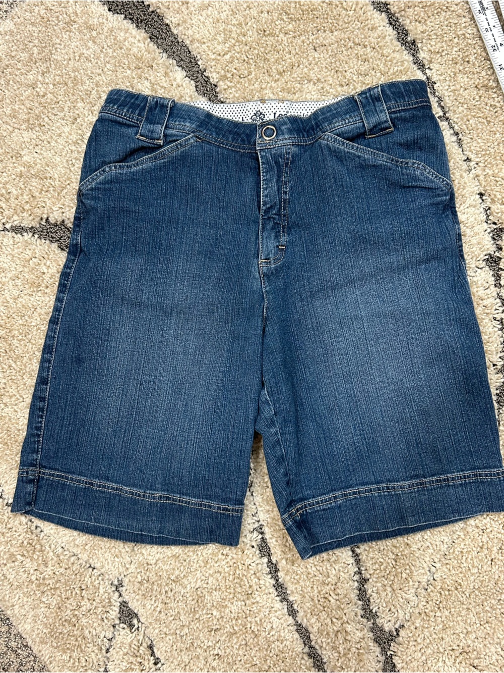 Lee Women’s Blue Denim Jean Shorts Waist 32